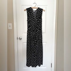 Black and White Polka Dot Jumper